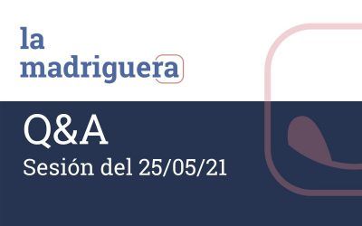 Sesiones Q&A: mayo 2021